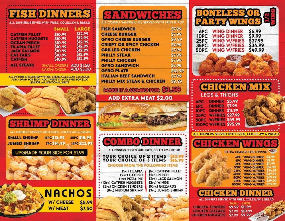 Mr. Crispy Fish & Chicken Menu image 1