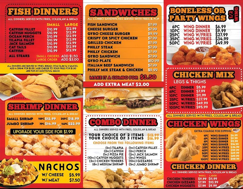 Mr. Crispy Fish & Chicken Menu image 4